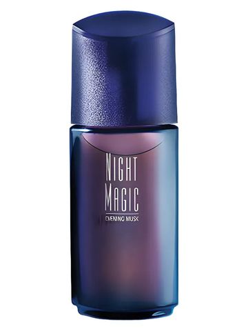 Avon Night Magic Evening Musk fragrance bottle