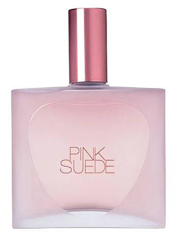 Avon Pink Suede fragrance bottle