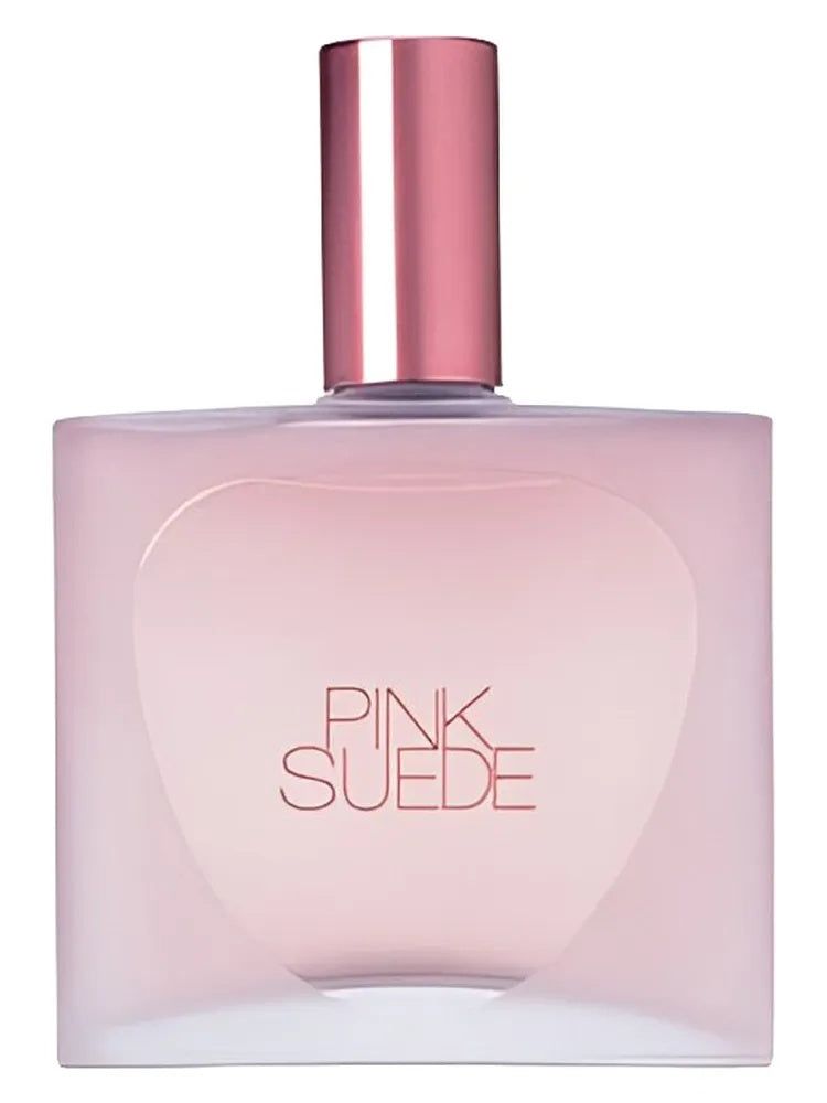 Avon Pink Suede fragrance bottle