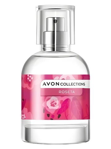 Avon Powerful Flowers Roseta fragrance bottle