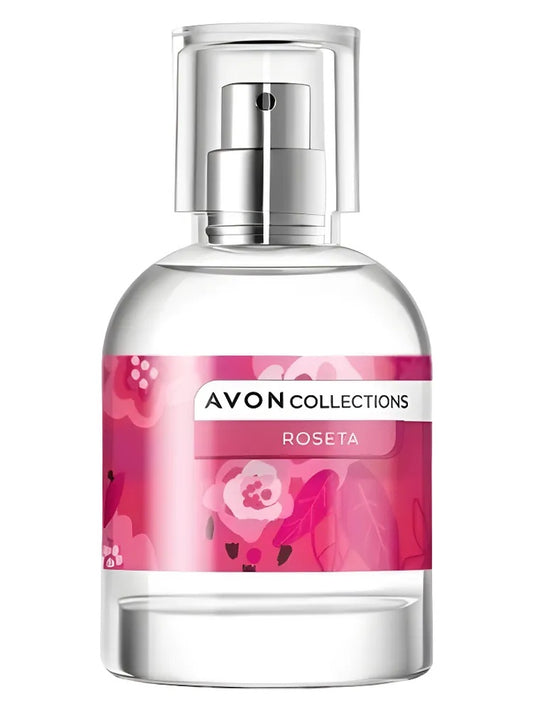 Avon Powerful Flowers Roseta fragrance bottle