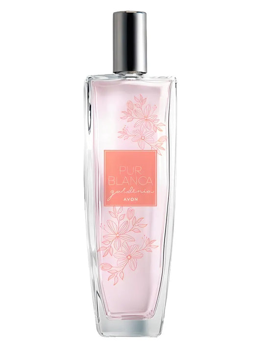 Avon Pur Blanca Gardênia fragrance bottle