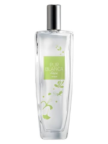 Avon Pur Blanca Hope fragrance bottle