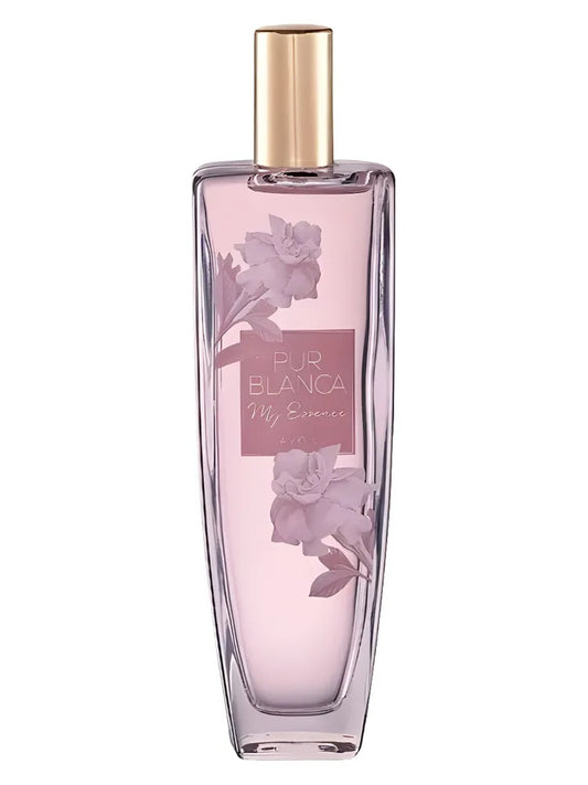 Avon Pur Blanca My Essence fragrance bottle