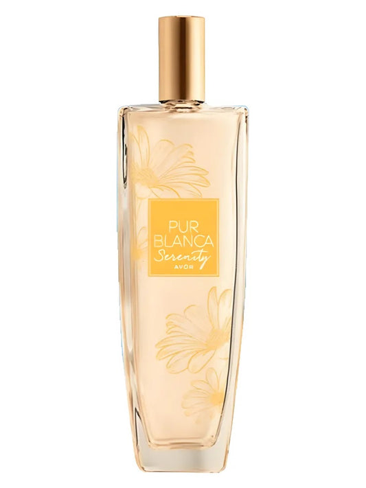 Avon Pur Blanca Serenity fragrance bottle