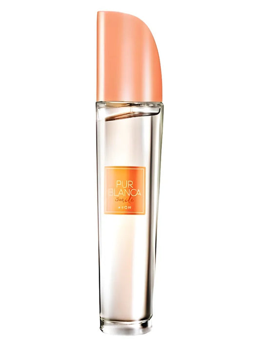Avon Pur Blanca Smile fragrance bottle