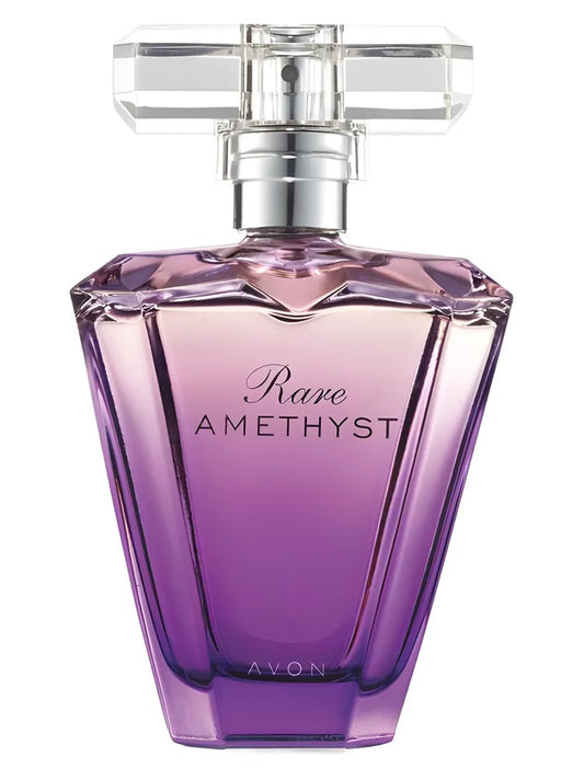 Avon Rare Amethyst fragrance bottle