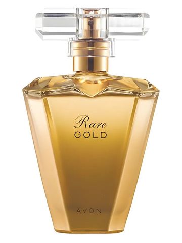 Avon Rare Gold fragrance bottle