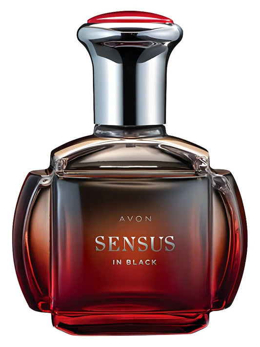 Avon Sensus In Black fragrance bottle