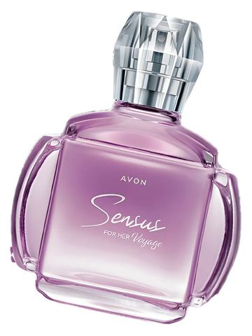 Avon Sensus Voyage for Her fragrance bottle