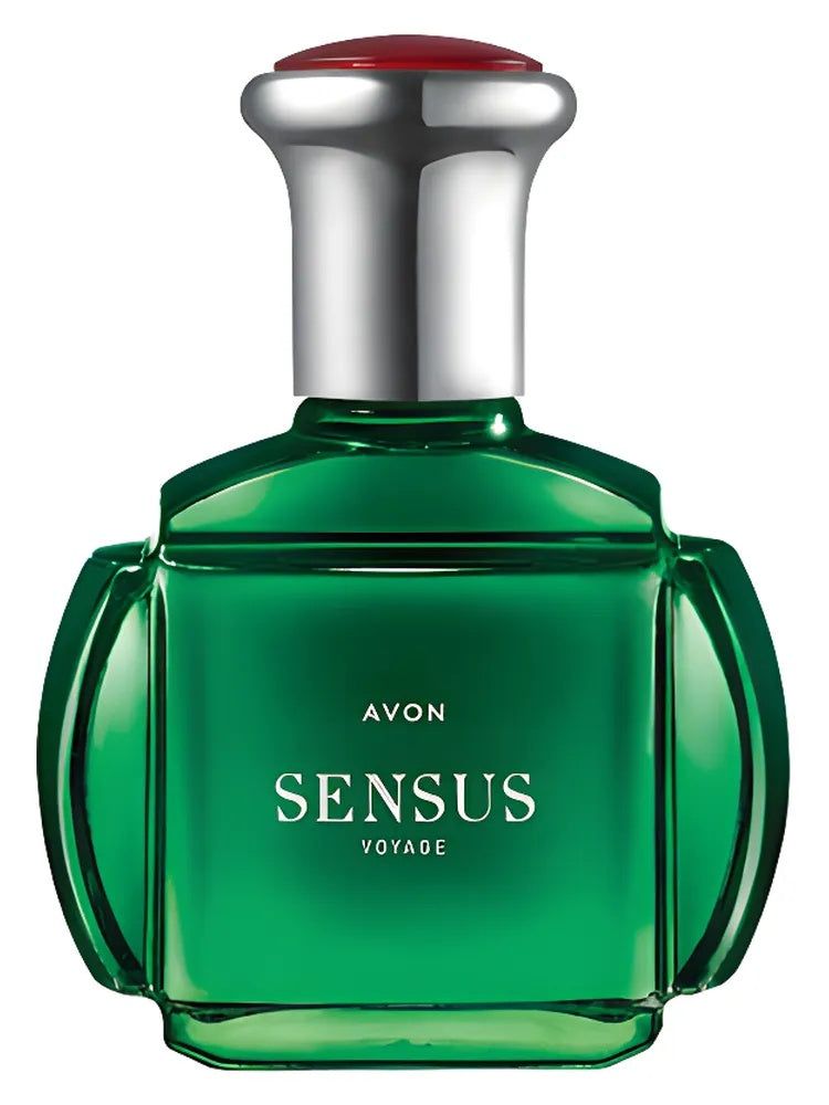Avon Sensus Voyage fragrance bottle