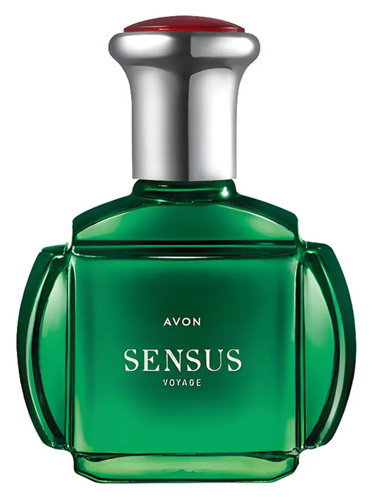 Avon Sensus Voyage fragrance bottle