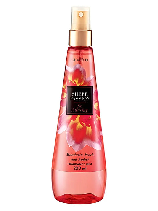 Avon Sheer Passion So Alluring fragrance bottle