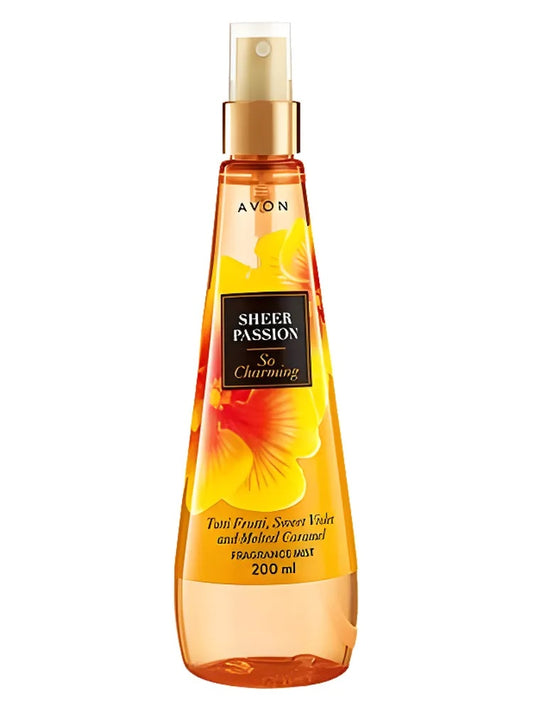 Avon Sheer Passion So Charming fragrance bottle