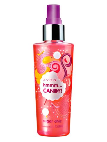 Avon Sugar Chic fragrance bottle