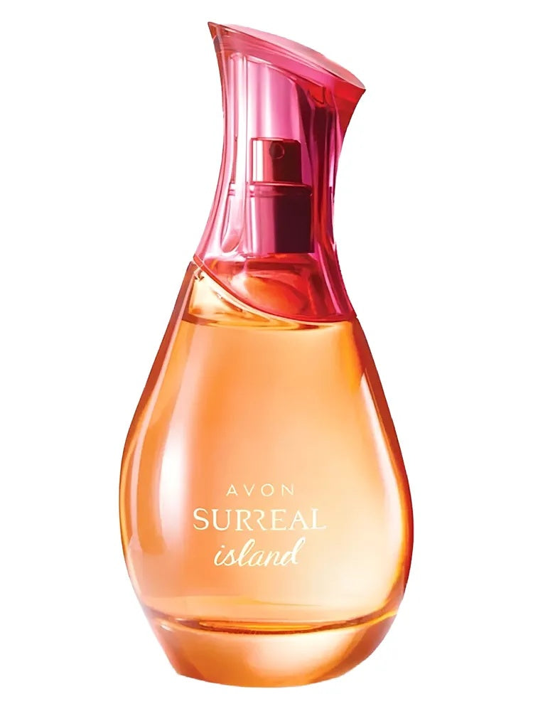 Avon Surreal Island fragrance bottle