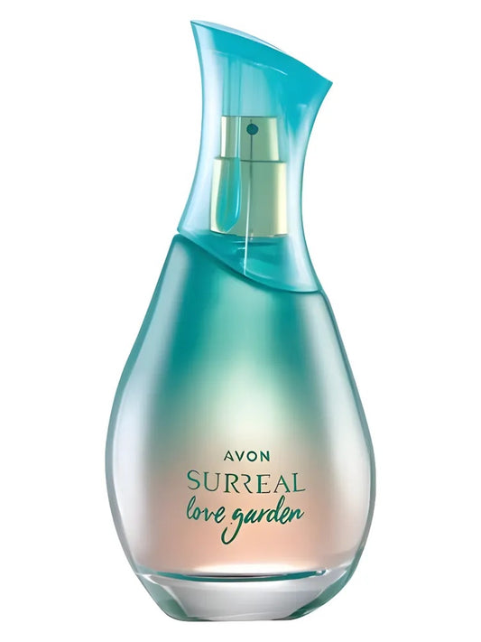 Avon Surreal Love Garden fragrance bottle