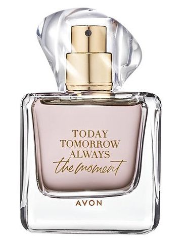 Avon Today Tomorrow Always The Moment Her fragrance bottle