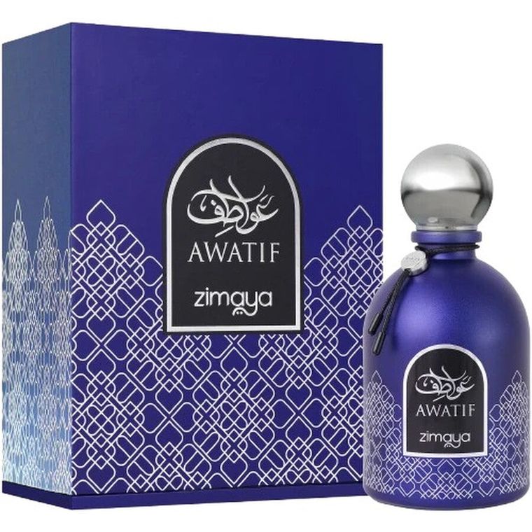 Zimaya Awatif Blue EDP fragrance bottle