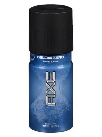AXE Below Zero fragrance bottle