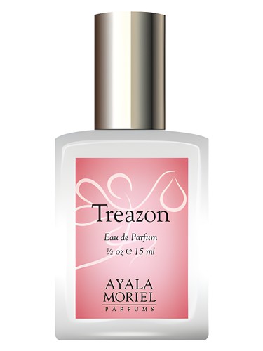 Ayala Moriel Treazon fragrance bottle