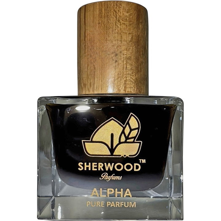 Sherwood Alpha fragrance bottle