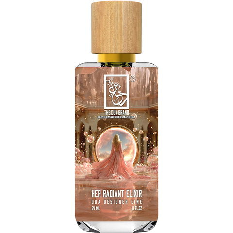 The Dua Brand Her Radiant Elixir fragrance bottle