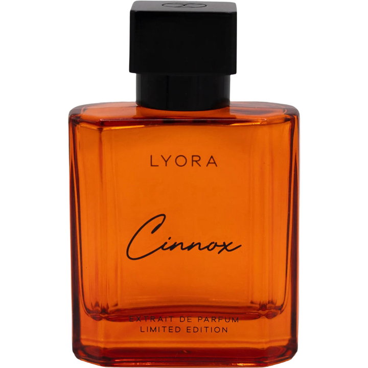 Lyora Cinnox fragrance bottle