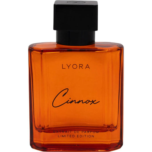 Lyora Cinnox fragrance bottle