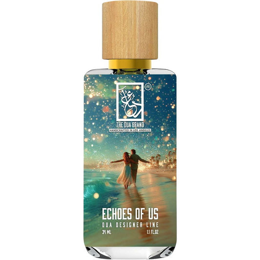 The Dua Brand Echoes of Us fragrance bottle