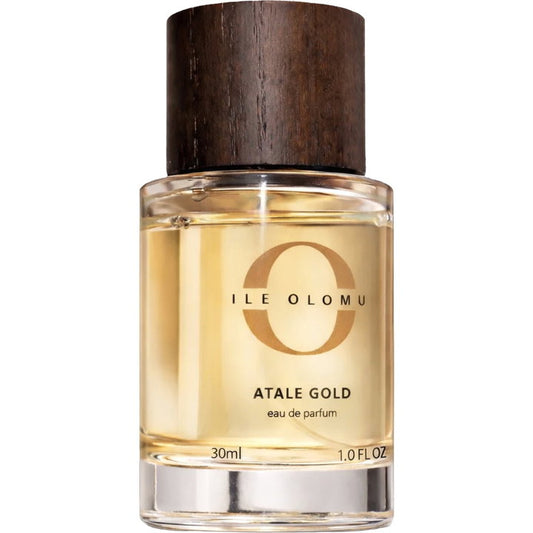 Ilé Olomu Atalẹ Gold fragrance bottle