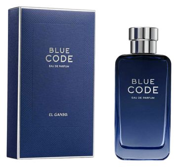 El Ganso Blue Code fragrance bottle