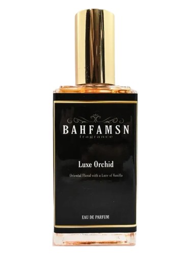 Bahfamsn Fragrance Luxe Orchid fragrance bottle