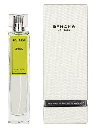 Bahoma London Pomelo Grapefruit fragrance bottle