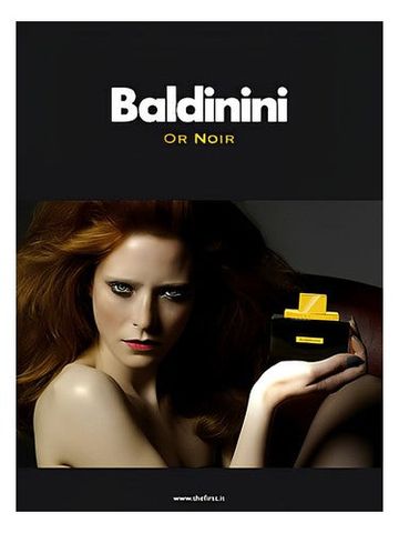 Baldinini Or Noir fragrance bottle