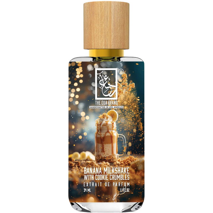 The Dua Brand Banana Milkshake with Cookie Crumbles fragrance bottle