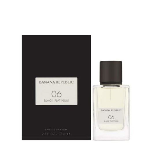 Banana Republic Black Platinum 06 EDP fragrance bottle