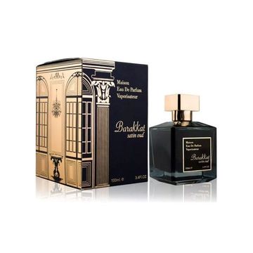 Barakkat Satin Oud EDP fragrance bottle
