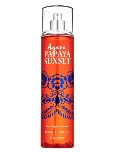Bath Body Works Agave Papaya Sunset fragrance bottle