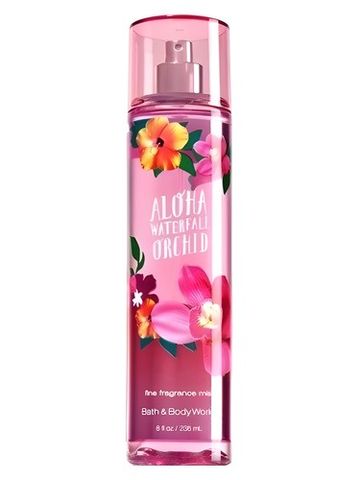 Bath Body Works Aloha Waterfall Orchid fragrance bottle