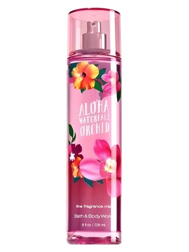 Bath Body Works Aloha Waterfall Orchid fragrance bottle