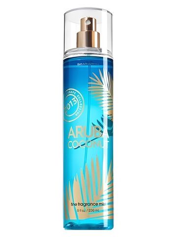 Bath Body Works Aruba Coconut fragrance bottle
