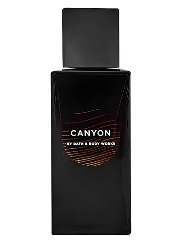 Bath Body Works Canyon Cologne fragrance bottle