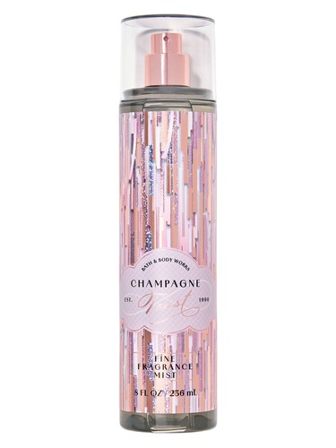 Bath Body Works Champagne Toast fragrance bottle