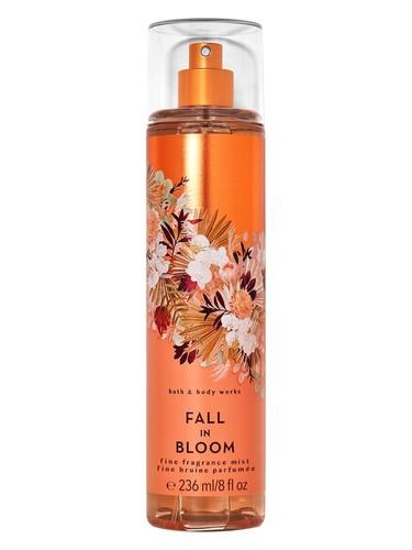 Bath Body Works Fall in Bloom fragrance bottle