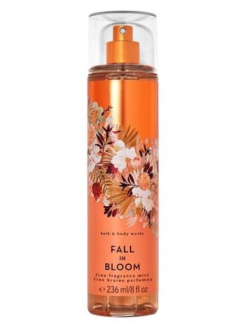 Bath Body Works Fall in Bloom fragrance bottle