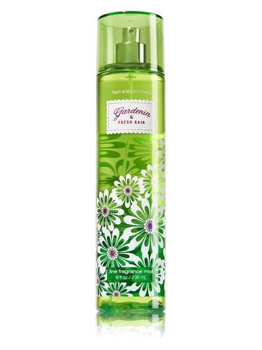 Bath Body Works Gardenia & Fresh Rain fragrance bottle