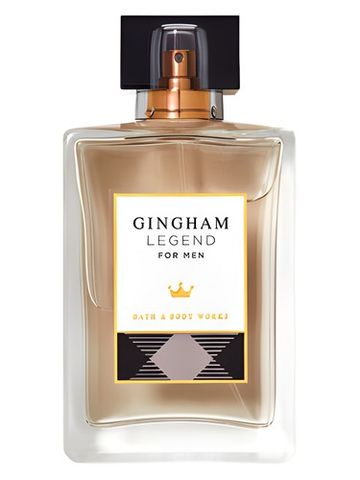 Bath Body Works Gingham Legend Cologne fragrance bottle