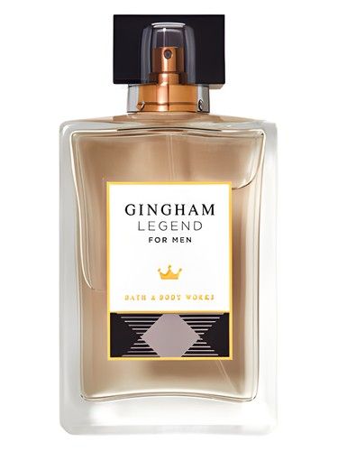 Bath Body Works Gingham Legend Cologne fragrance bottle