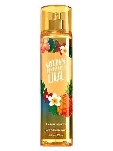 Bath Body Works Golden Pineapple Luau fragrance bottle